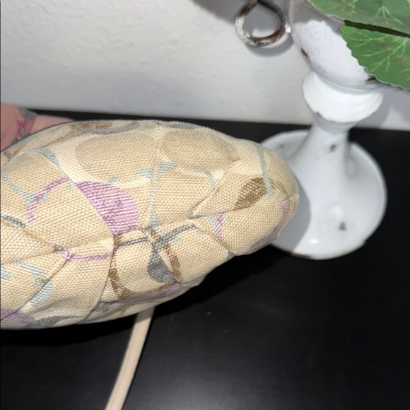 Coach Vintage Y2K Multicolor Canvas Crossbody Bag - Picture 5 of 6